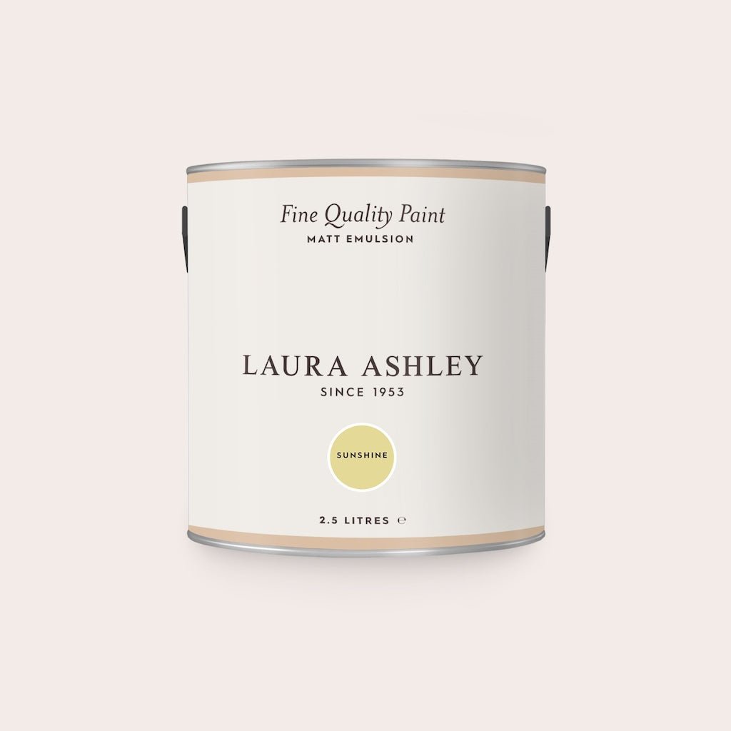 - Laura Ashley Matt Emulsion Paint - Sunshine - 2.5L - 113655 - Decor Warehouse
