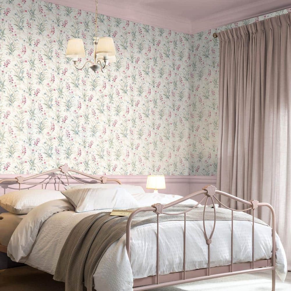 - Laura Ashley Mosedale Posy Wallpaper - 122750 - Decor Warehouse
