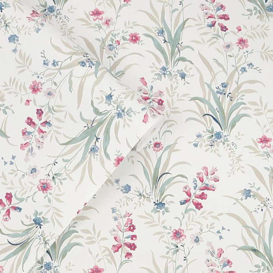 - Laura Ashley Mosedale Posy Wallpaper - 122750 - Decor Warehouse