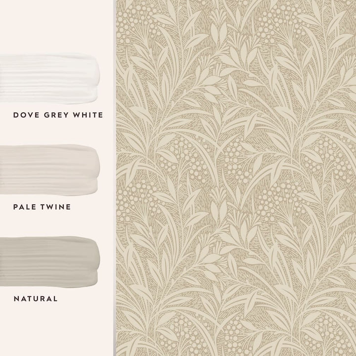 Laura Ashley Natural Barley Wallpaper - 113340