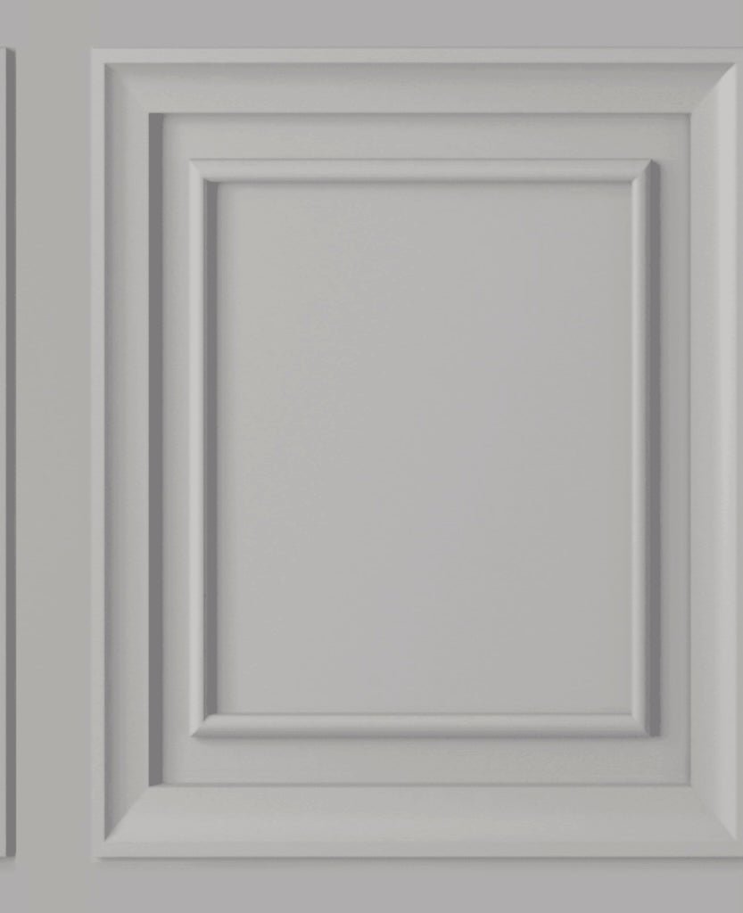 - Laura Ashley Redbrook Wood Panel Pale Steel Wallpaper - 114907 - Decor Warehouse