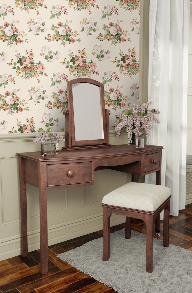 - Laura Ashley Rosemore Pale Sable Wallpaper - 114897 - Decor Warehouse
