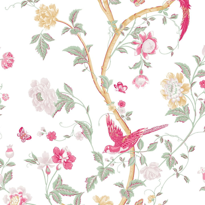 - Laura Ashley Summer Palace Peony Wallpaper - 115254 - Decor Warehouse
