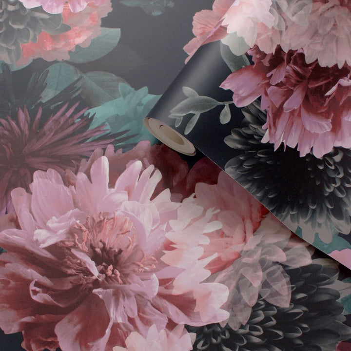 - Lipsy Issey Wallpaper Green & Blush Muriva Wallpaper - 144061 - Decor Warehouse