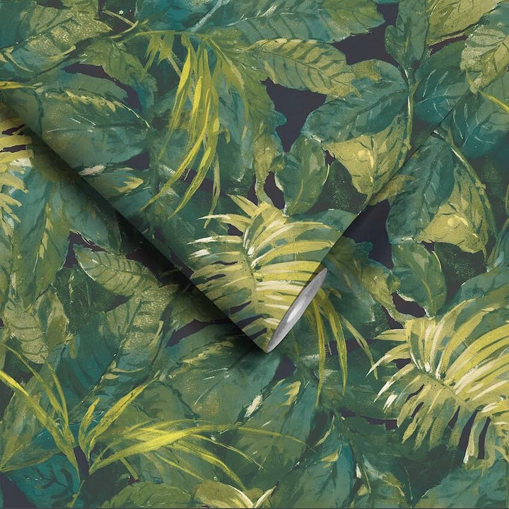 - Lush Tropic Wallpaper - WM - 346 - 1 - Decor Warehouse