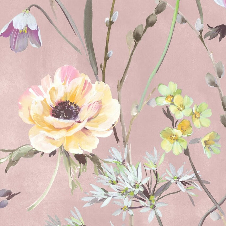 - Maytime Dusky Pink Wallpaper - WM - 383 - 02 - Decor Warehouse