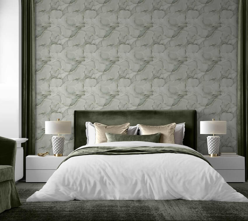 - Muriva Elysian Marble Green/Gold Metallic Wallpaper - 212513 - Decor Warehouse