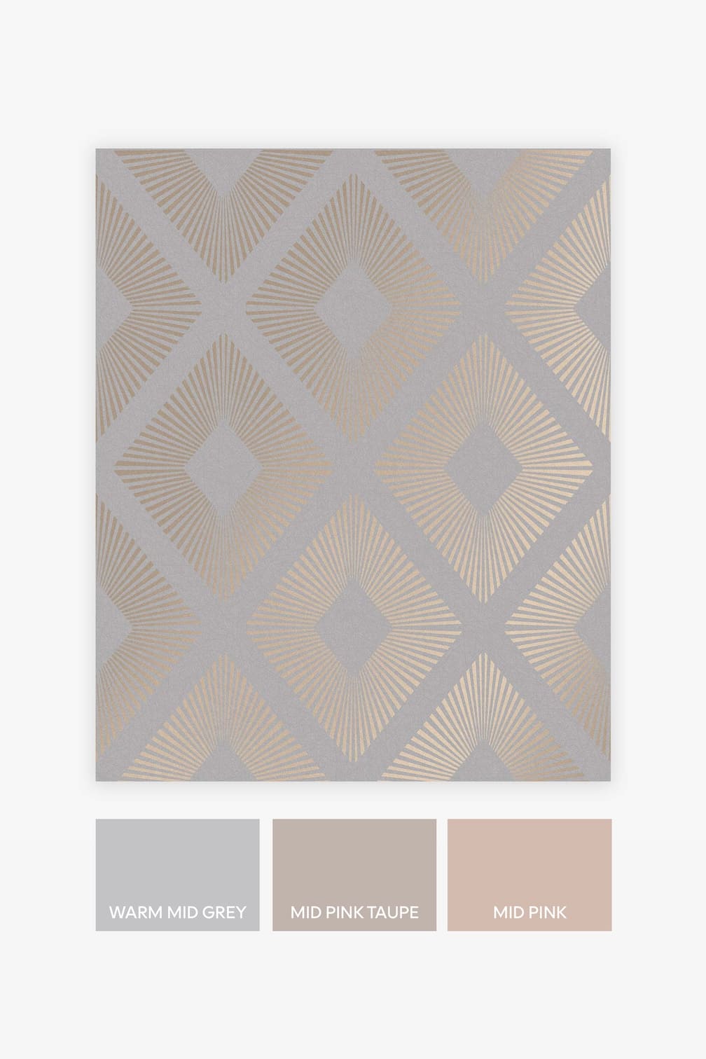 Next Deco Triangle Grey Wallpaper - 118271