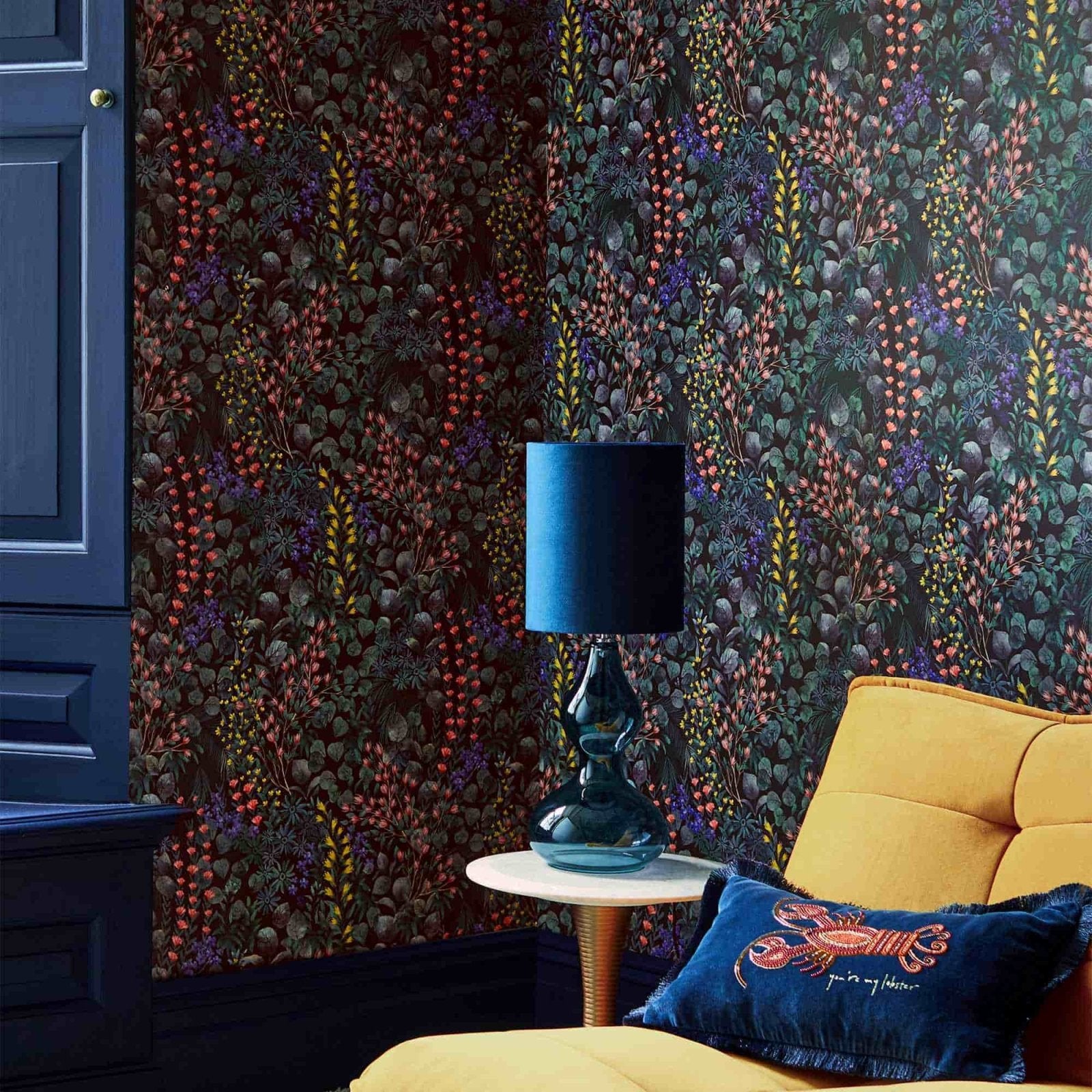 - Next - Multicoloured Brights Rich Rebel Eden Floral Wallpaper - 122877 - Decor Warehouse