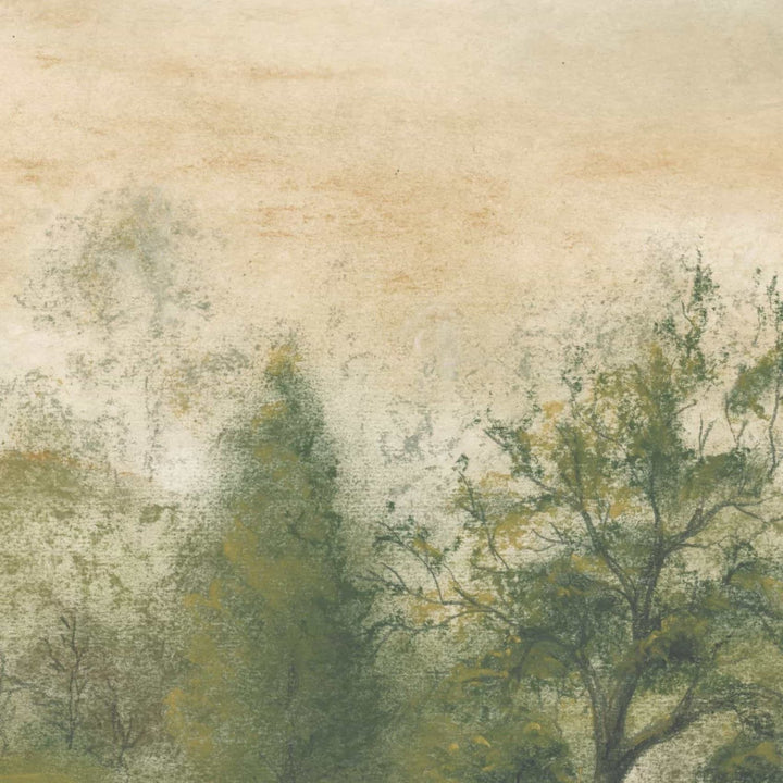 - Quarlton Forest Green Wall Mural by Woodchip & Magnolia - WM - 430 - 01RM - Decor Warehouse