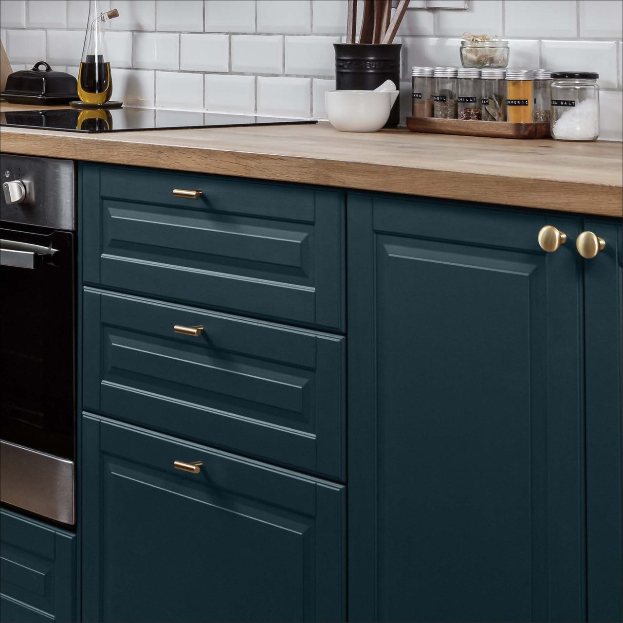 - Rust - Oleum Kitchen Cupboard Paint Evening Blue 750ml - CHA306 - Decor Warehouse