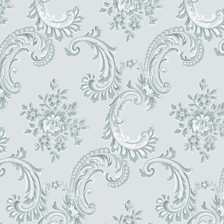 - Shabby Chic by Rachel Ashwell Boudoir Beauty Blue wallpaper - 125114 - Decor Warehouse