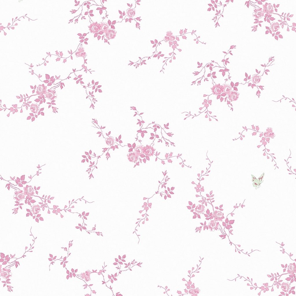 - Shabby Chic by Rachel Ashwell Butterflies Pink Wallpaper - 125107 - Decor Warehouse