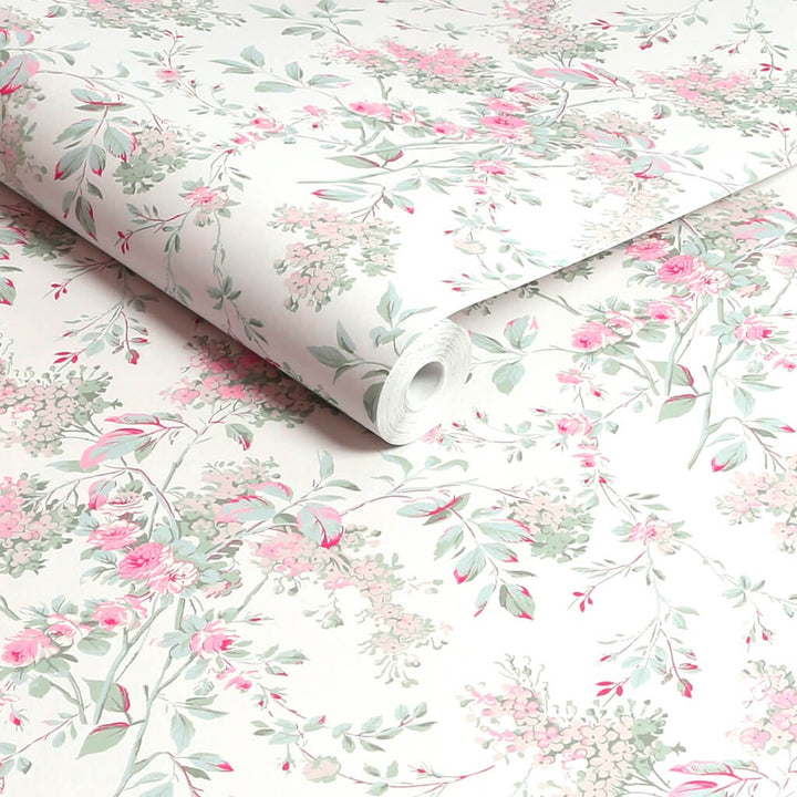 - Shabby Chic by Rachel Ashwell Chelsea Fresh White wallpaper - 125125 - Decor Warehouse