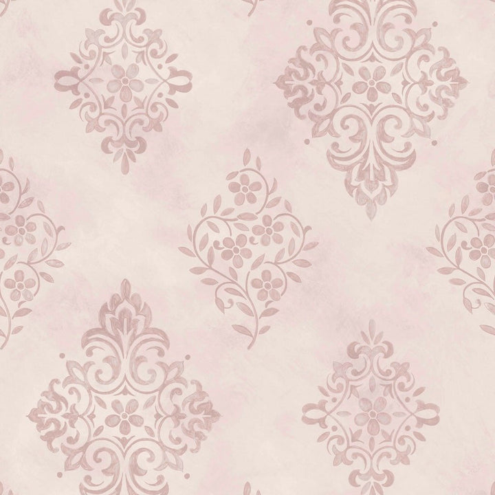- Shabby Chic by Rachel Ashwell Diamond Motif Pink Wallpaper - 125136 - Decor Warehouse