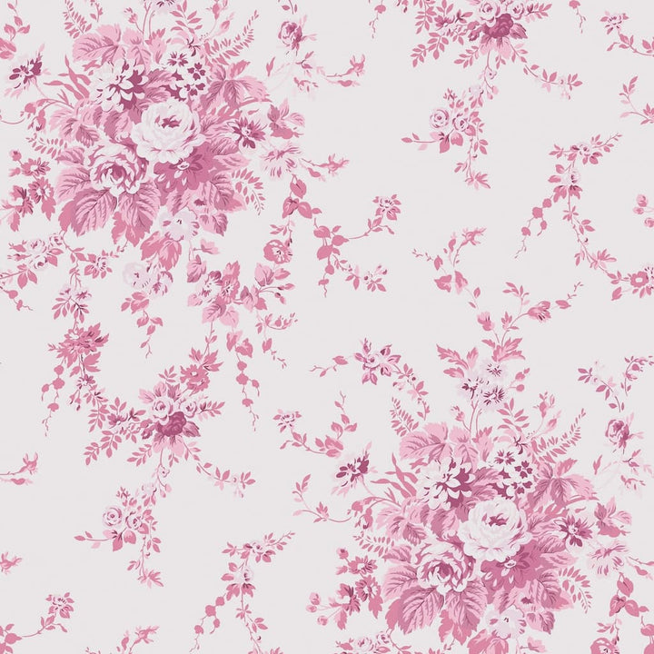 - Shabby Chic by Rachel Ashwell Garden Floral Pink Tonal wallpaper - 125126 - Decor Warehouse