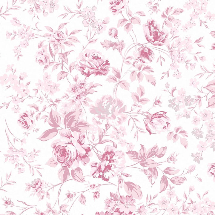 - Shabby Chic by Rachel Ashwell Romantic Rose Pink Wallpaper - 125110 - Decor Warehouse