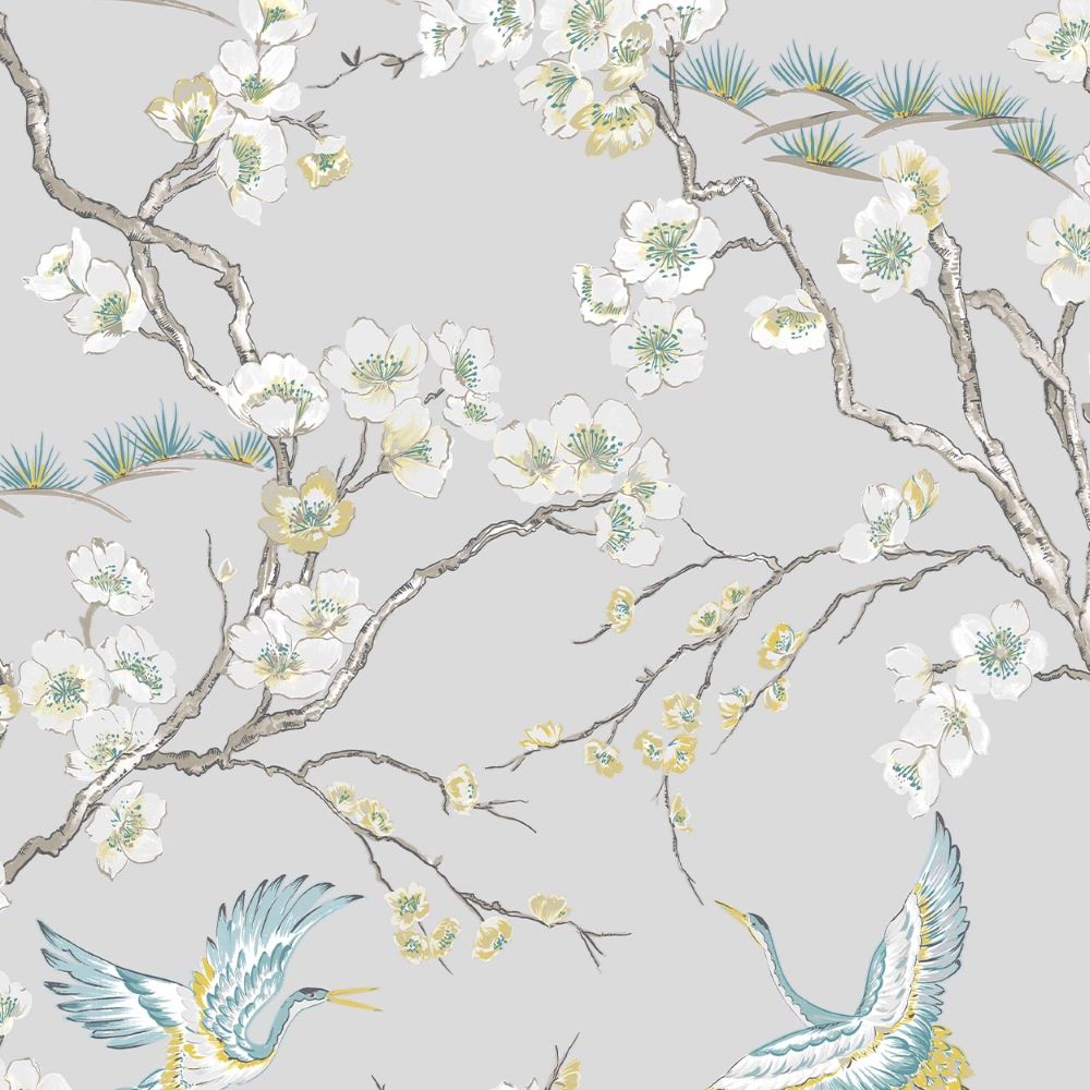 - Sublime Japan Grey Blue Wallpaper - 106565 - Decor Warehouse