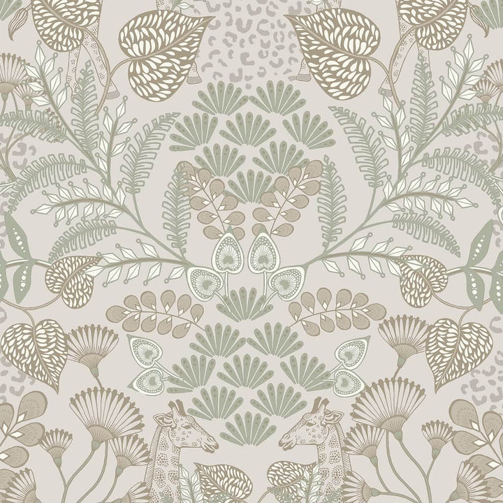 - Superfresco Easy Jungle Day Beige Metallic Wallpaper - 125011 - Decor Warehouse
