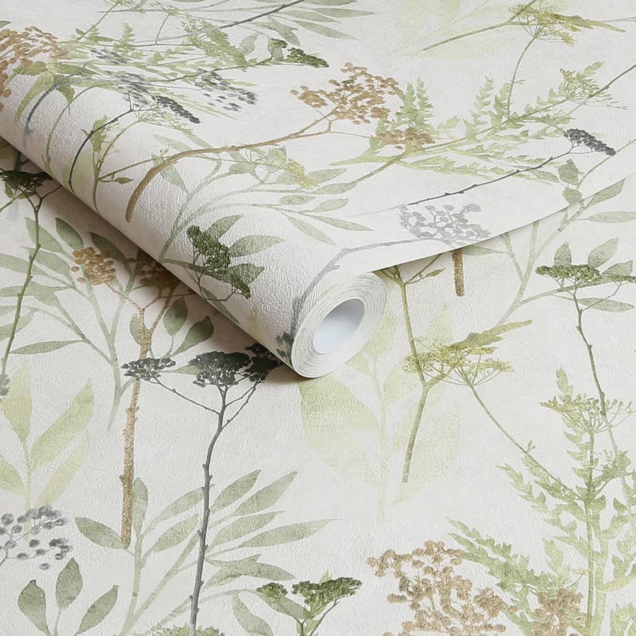 - Superfresco Easy Solstice Sage Green Wallpaper - 125058 - Decor Warehouse