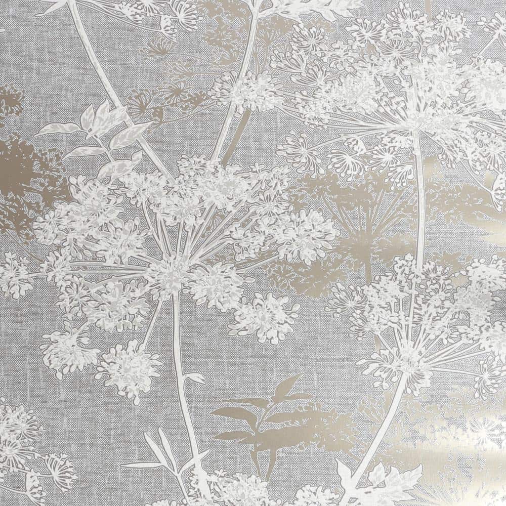 - Superfresco Meadow Natural Brown and Gold Botanical Wallpaper - 128151 - Decor Warehouse