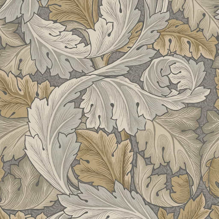 - William Morris At Home Acanthus Neutral Wallpaper - 124226 - Decor Warehouse