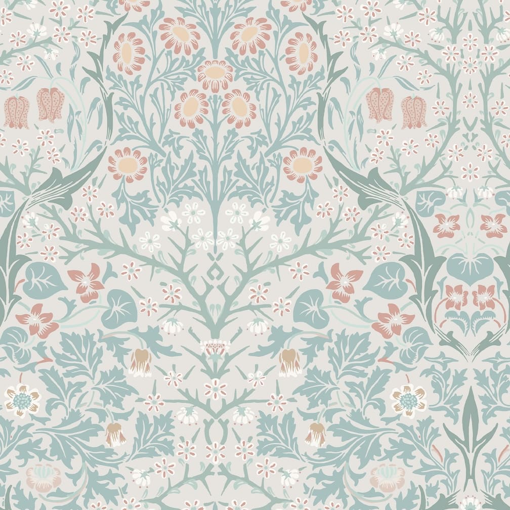 William Morris Blackthorn Meadow Wallpaper - 140504