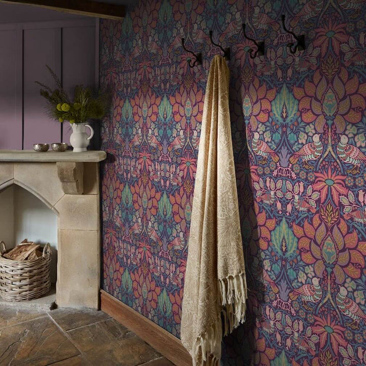 William Morris Dove & Rose Carnival Wallpaper - 140478