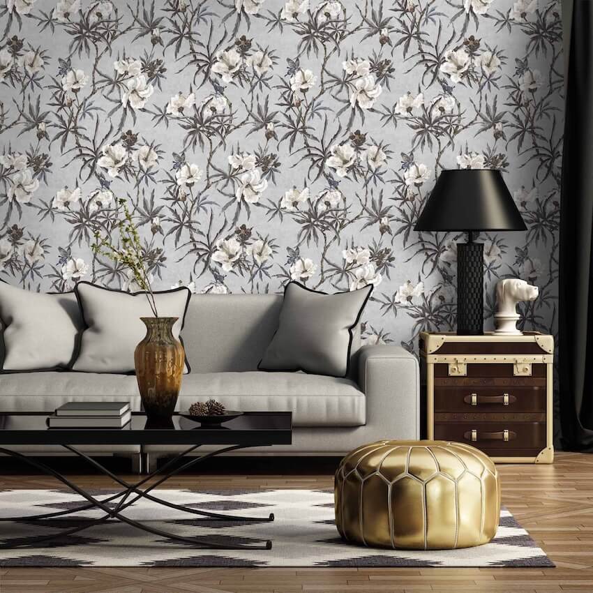 - Zen Grey Wallpaper - WM - 165 - Decor Warehouse