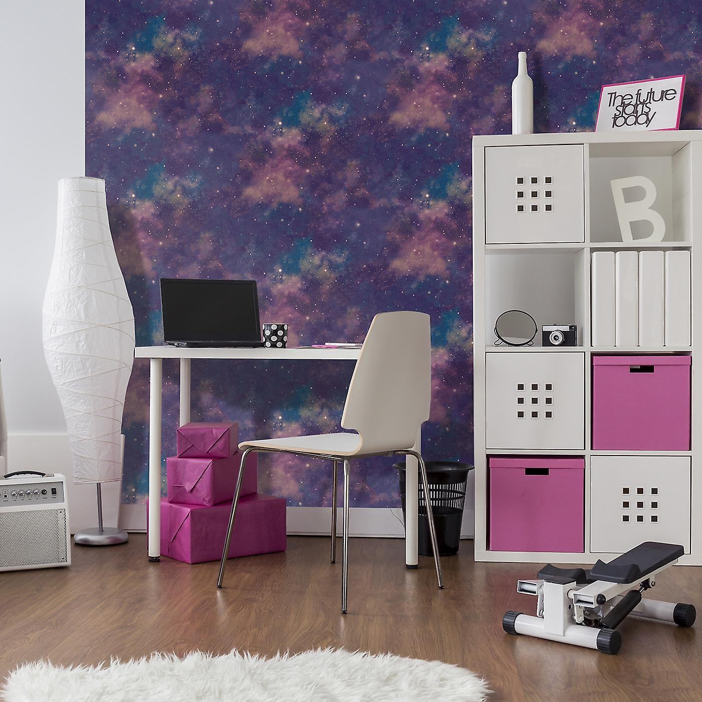 Astral Multicoloured Wallpaper - 6346