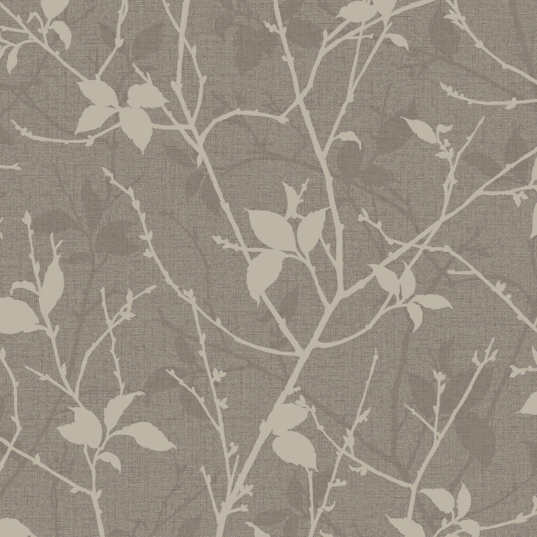 122434-Graham & Brown-Belle Taupe & Gold Wallpaper-Decor Warehouse