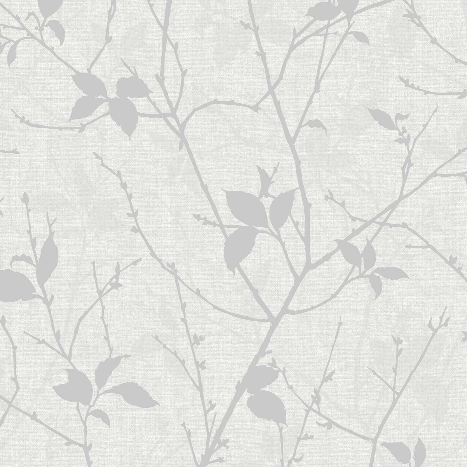 122433-Graham & Brown-Belle White & Silver Wallpaper-Decor Warehouse