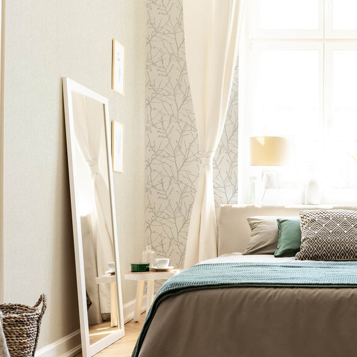 - Calico Stone Grey Textured Wallpaper - 31 - 861 - Decor Warehouse