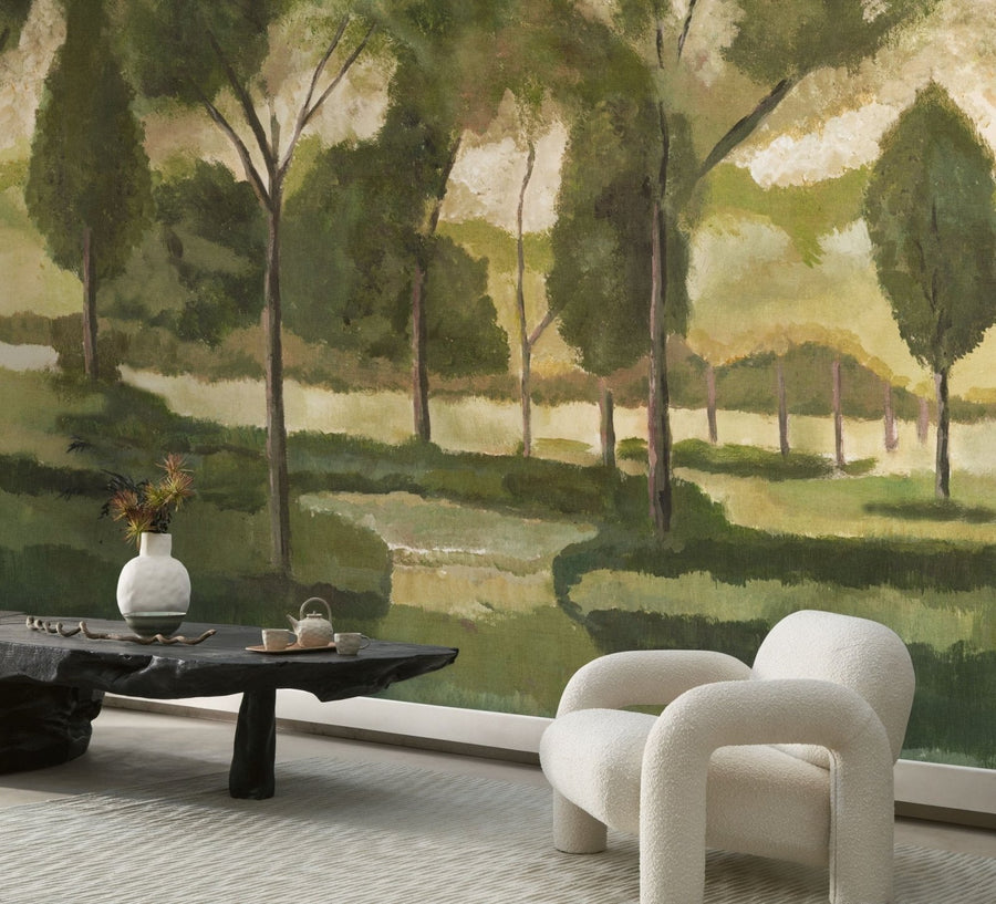 - Casadeco A l'Ore du Boisa Wall Mural Large - RIVI89587512 - Decor Warehouse