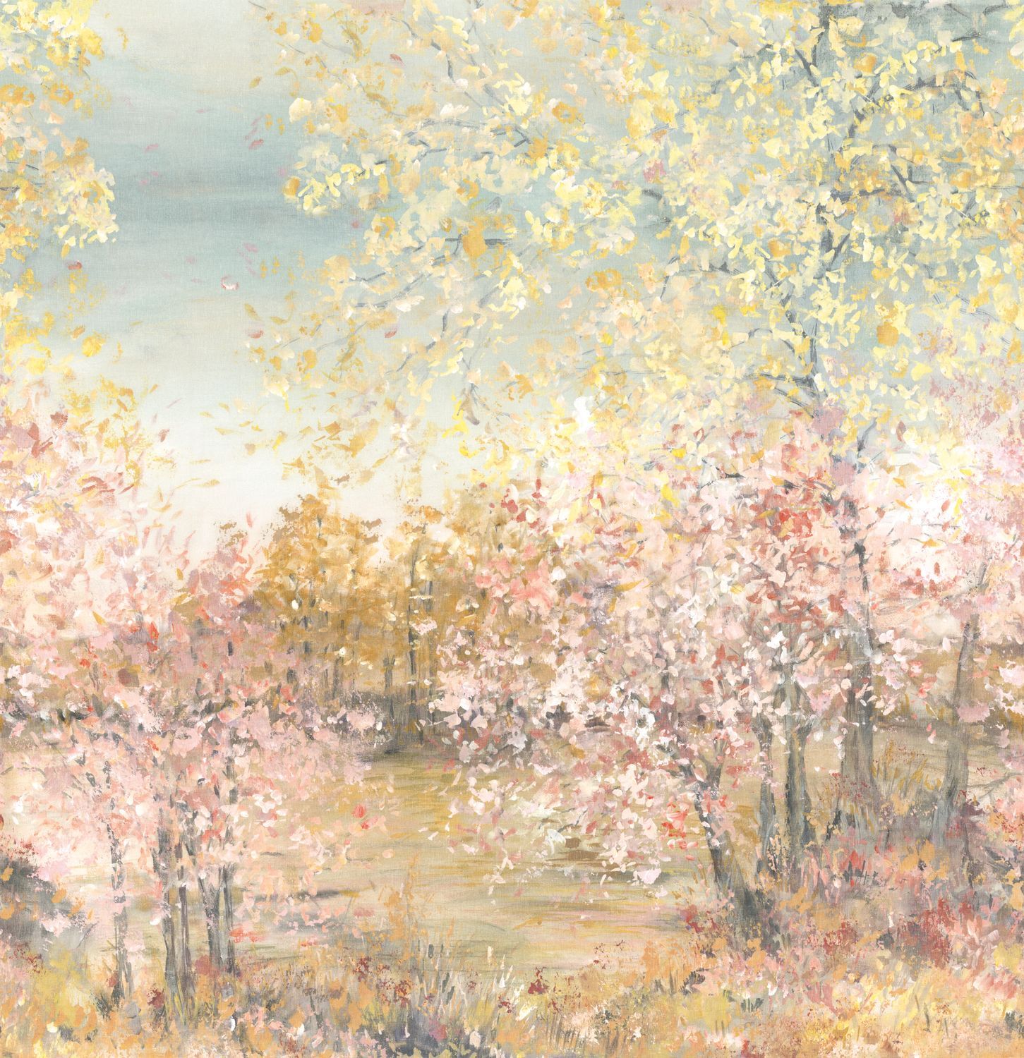 Casadeco Artistic Garden Rose Blush Wall Mural Large - WDWS88954209