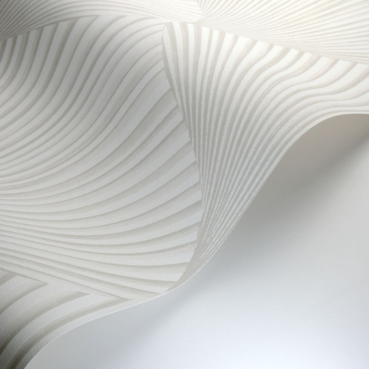 - Casadeco Babylone Semiramis Blanc Coton Wallpaper - BBLN89760211 - Decor Warehouse