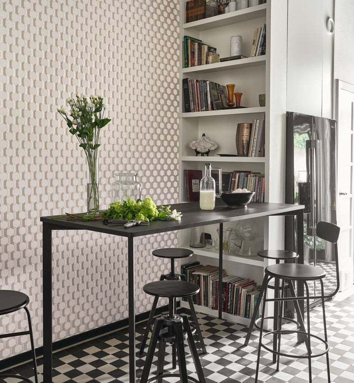 - Casadeco Derby Hamilton - Naturel Wallpaper - DERB89309016 - Decor Warehouse