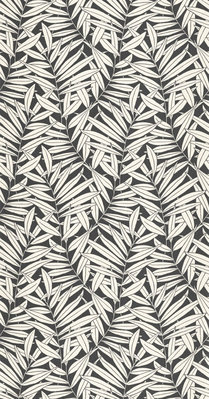 - Casadeco Derby Preston - Noir Naturel Wallpaper - DERB89319144 - Decor Warehouse