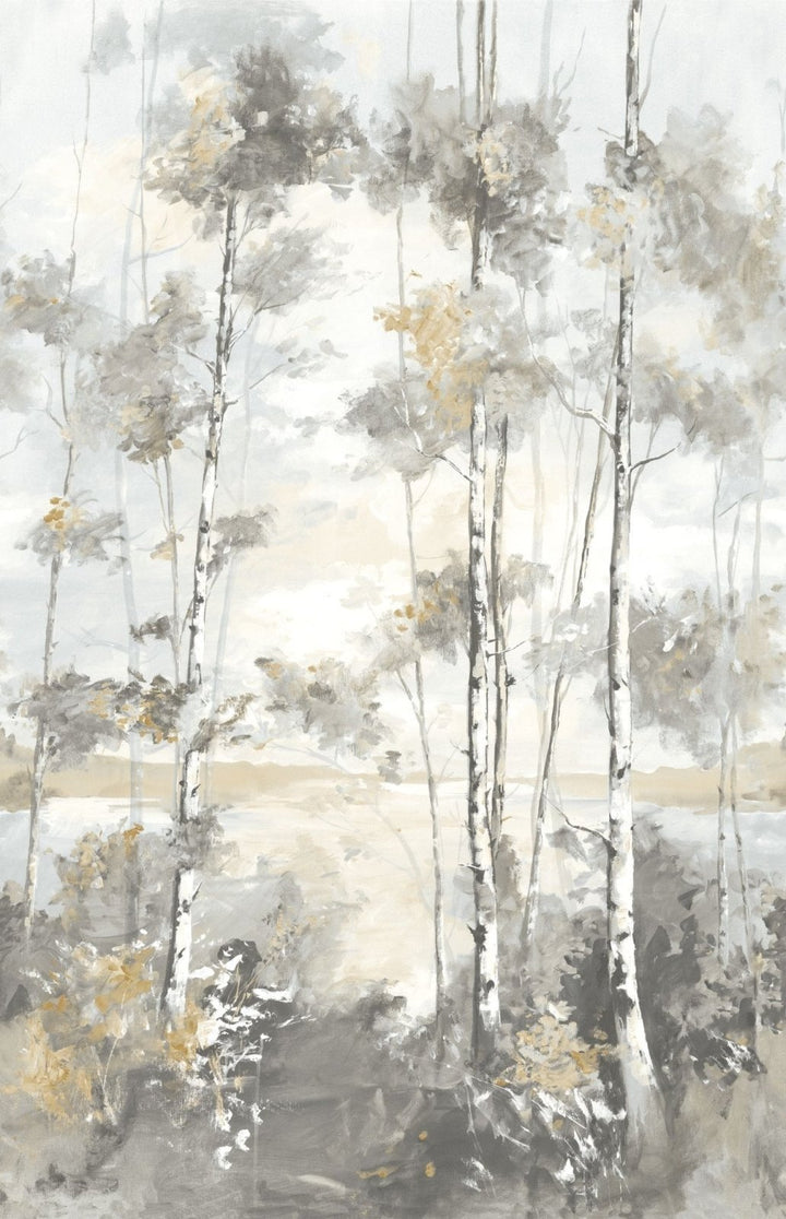 Casadeco Foret Boreale Gris Hivernal Wall Mural Large - RIVI89569204