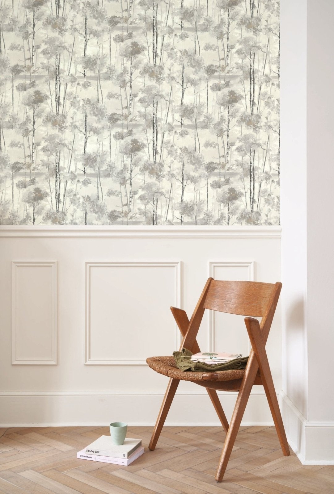 - Casadeco Riverside 4 Skandinavia - Noir Gravure Wallpaper - RIVI89549569 - Decor Warehouse