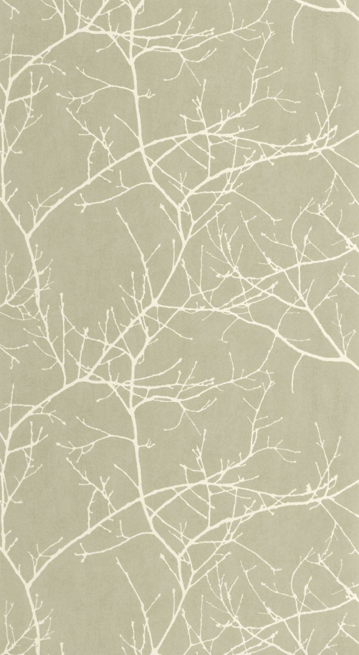 - Casadeco Riverside 4 Vancouver - Vert Lichen Wallpaper - RIVI89537200 - Decor Warehouse
