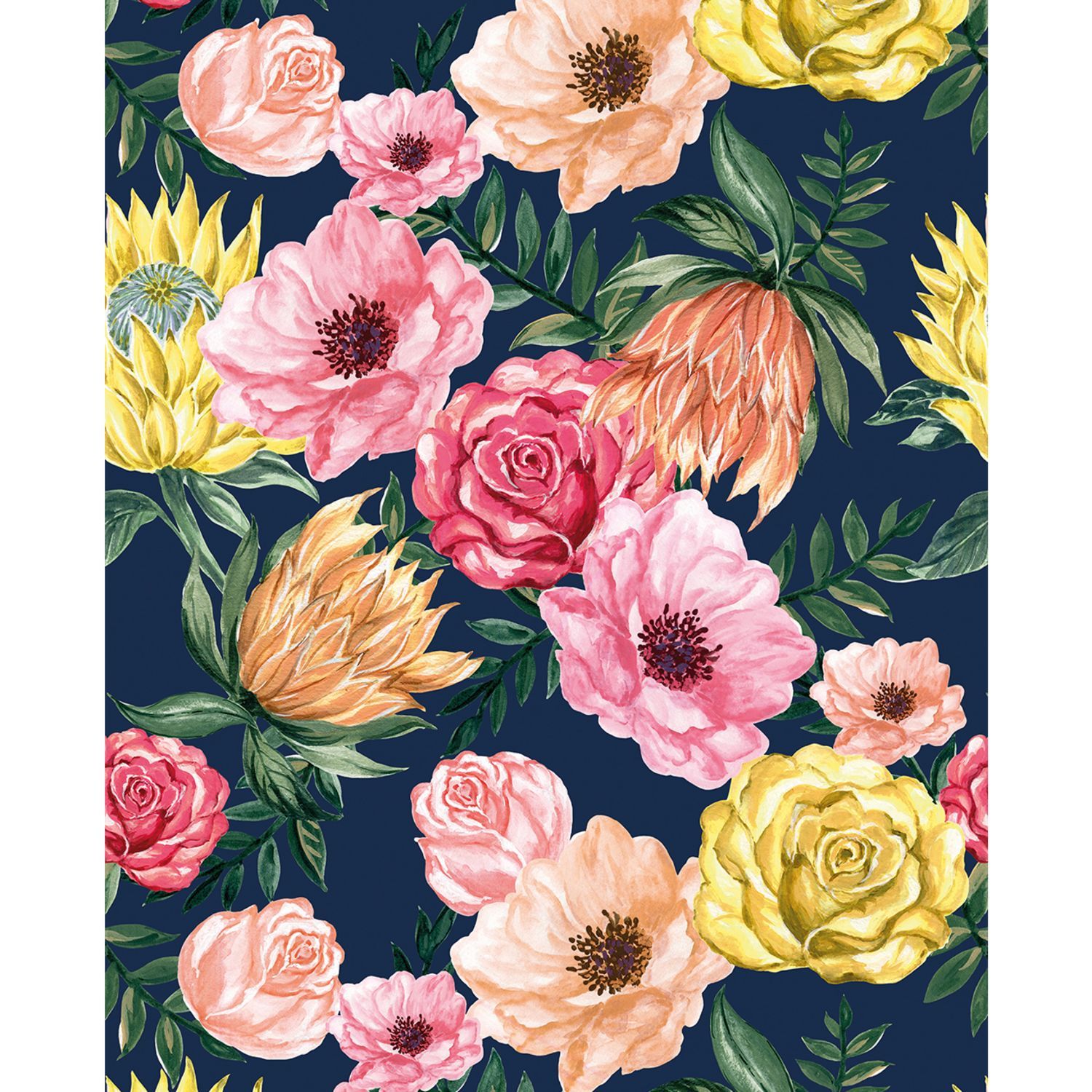 - Caselio Flower Power Blossom Wall Mural - 102026043 - Decor Warehouse