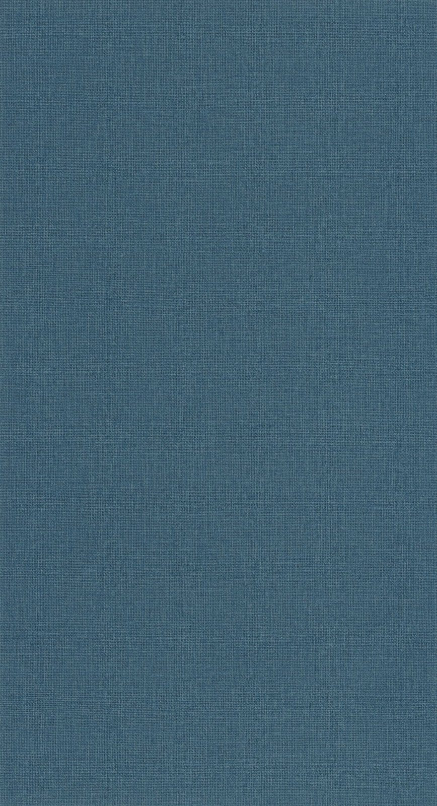 - Caselio Jute Uni Mat - Bleu Madura Wallpaper - 104016773 - Decor Warehouse