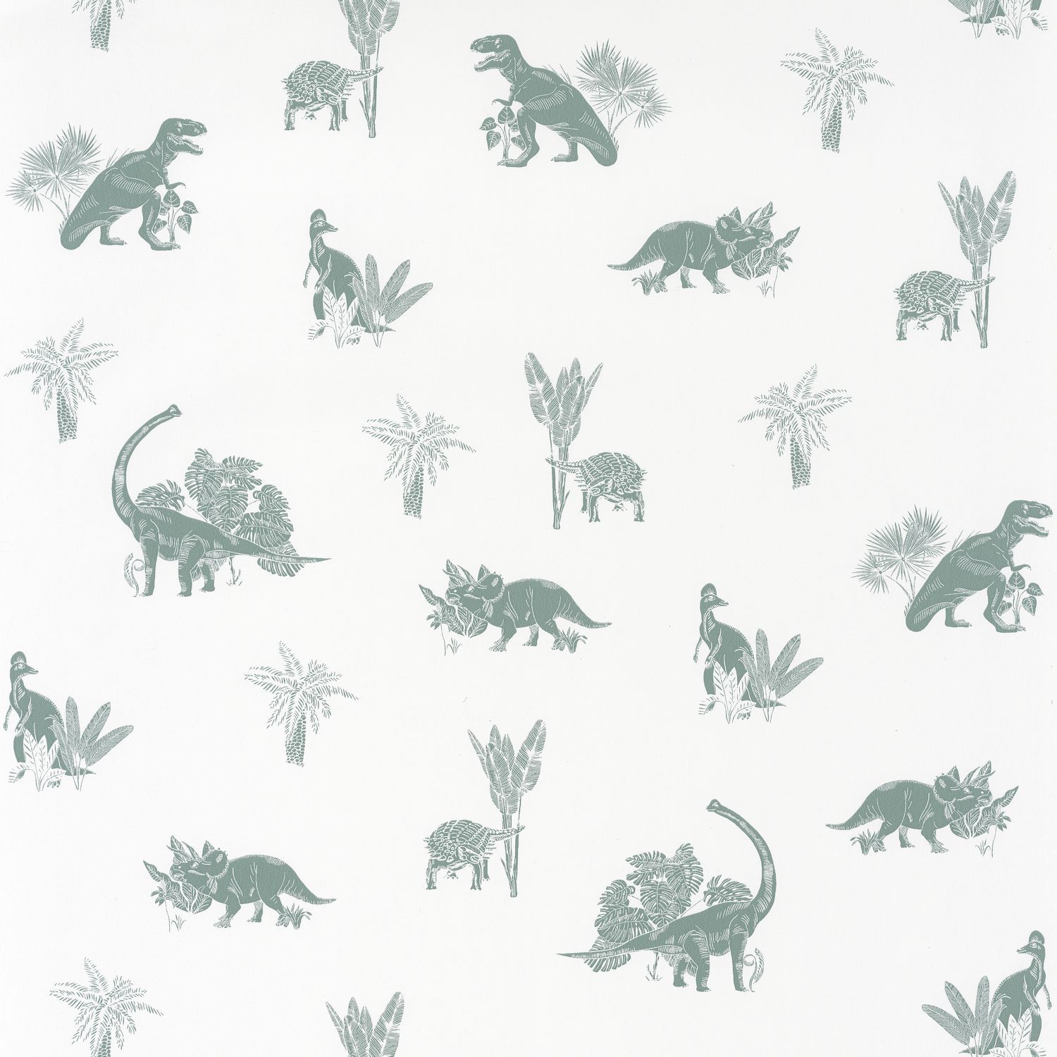 - Caselio Our Planet Jurassic World Water Green Wallpaper - 101937105 - Decor Warehouse