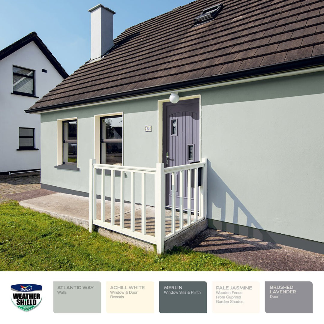 - Dulux Weathershield Satinwood - Brushed Lavender Paint - 750ml - Decor Warehouse