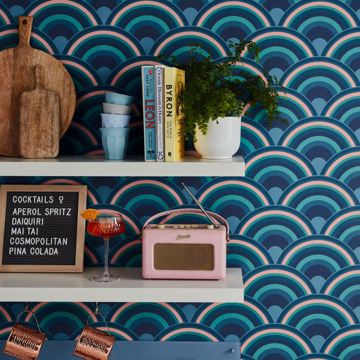 - Envy Curve Surf Wallpaper - 118727 - Decor Warehouse