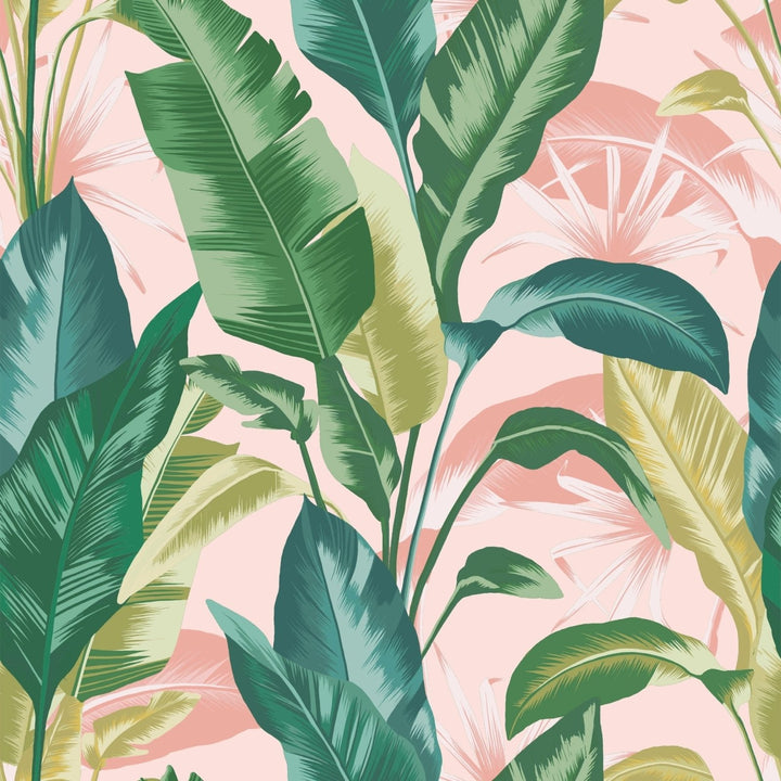 - Envy Leaf It Out Sunrise Wallpaper - 118722 - Decor Warehouse