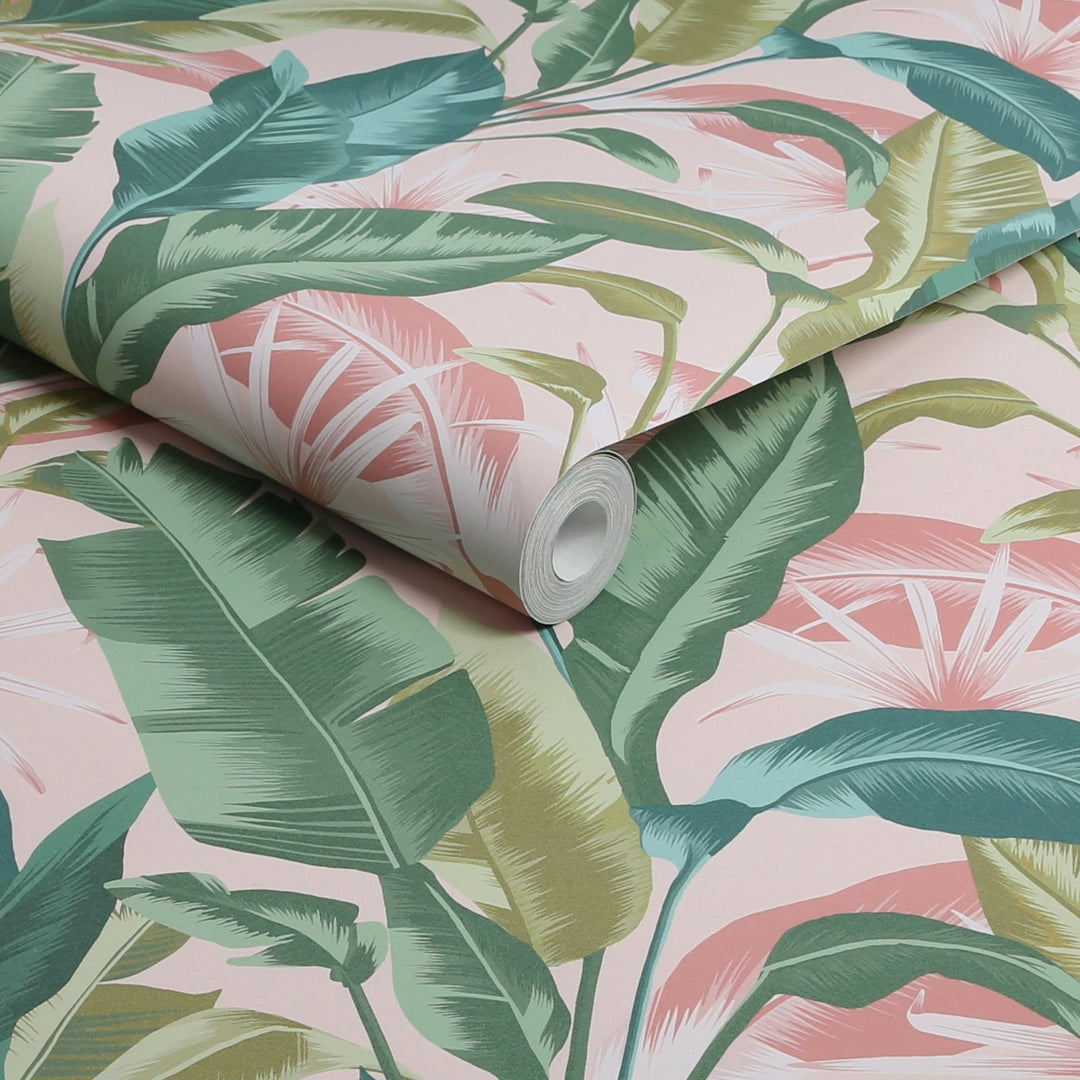 - Envy Leaf It Out Sunrise Wallpaper - 118722 - Decor Warehouse