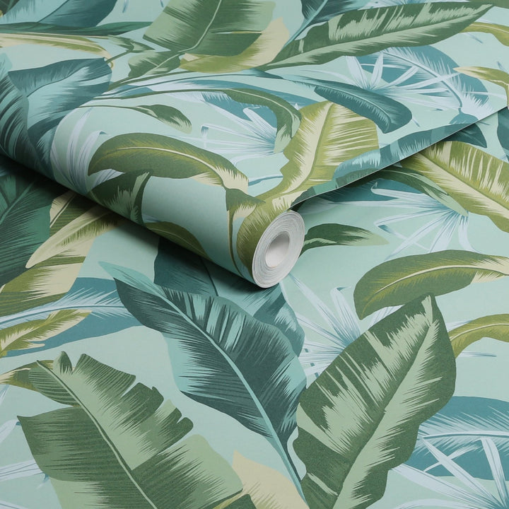 - Envy Leaf It Out Twilight Wallpaper - 118615 - Decor Warehouse