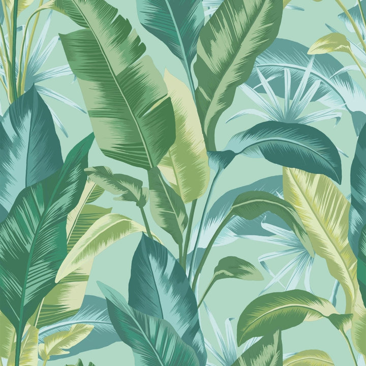- Envy Leaf It Out Twilight Wallpaper - 118615 - Decor Warehouse